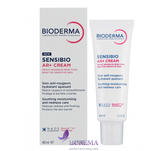 Біодерма Сансібіо AR+ Крем проти почервонінь Bioderma Sensibio AR+ Anti-Redness Cream, 40 мл