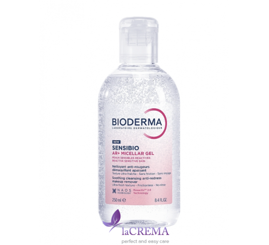 Біодерма Сансібіо AR+ Міцелярний гель проти почервонінь Bioderma AR+ Micellar Gel, 250 мл