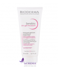 Біодерма Сансібіо DS+ Очищуючий гель - Bioderma Sensibio, 200 мл