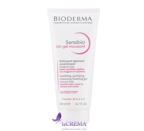 Біодерма Сансібіо DS+ Очищуючий гель - Bioderma Sensibio, 200 мл
