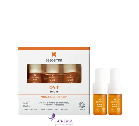 Sesderma C-Vit Двофазна сироватка з вітаміном С для сяйва та зволоження Radiance Serum, 5 х 7 мл