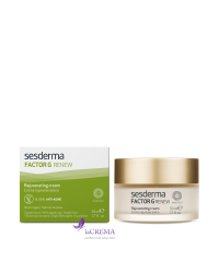 Sesderma Factor G Renew Живильний крем для стимуляції колагену та еластину, 50 мл