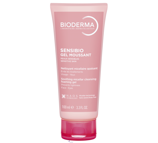 Біодерма Сансібіо Очищуючий гель для чутливої шкіри Bioderma Sensibio, 100 мл