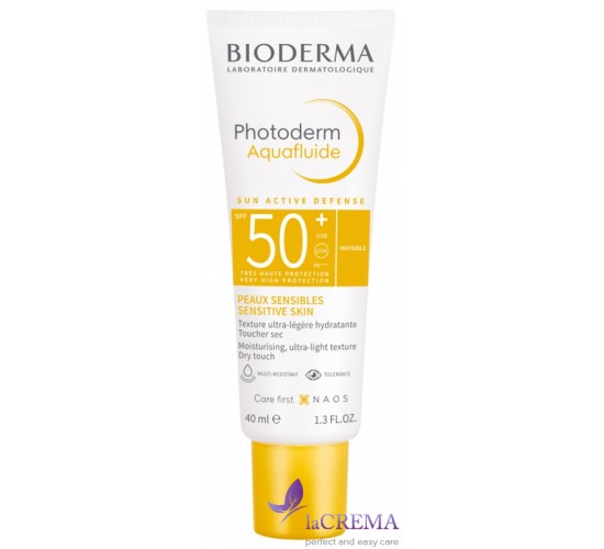 Біодерма Фотодерм Сонцезахисний аквафлюїд Bioderma Photoderm Aquafluide SPF50+, 40 мл