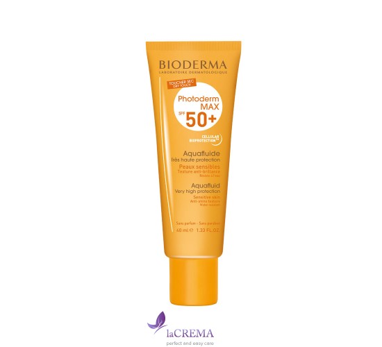 Біодерма Фотодерм Сонцезахисний аквафлюїд Bioderma Photoderm Aquafluide SPF50+, 40 мл