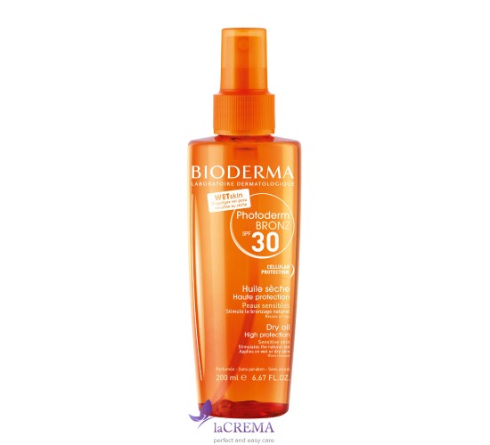 Біодерма Фотодерм Сонцезахисна олія SPF30 - Bioderma Photoderm Bronz, 200 мл