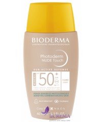 Біодерма Фотодерм Сонцезахисний флюїд Нюд Тач SPF50 Bioderma Photoderm Nude Touch Claire, 40 мл