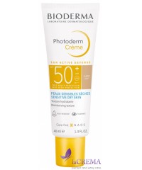Біодерма Фотодерм Сонцезахисний крем для сухої шкіри тонуючий SPF50 - Bioderma Photoderm, 40 мл