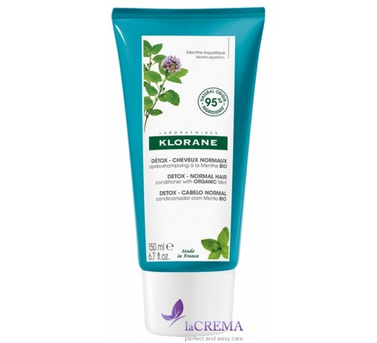 Клоран Кондиціонер для волосся з м'ятою Детокс - Klorane Conditioner, 150 мл