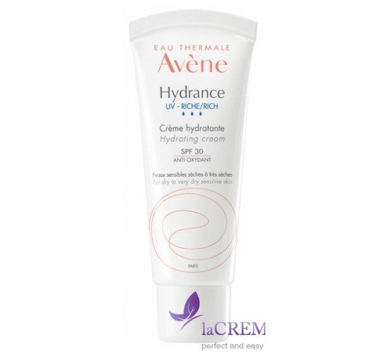 Авен Гідранс Зволожуючий крем для сухої шкіри SPF30 Avene Hydrance Riche, 40 мл