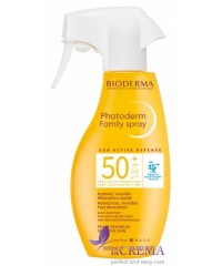 Біодерма Фотодерм Сонцезахисний спрей SPF50 Bioderma Photoderm Spray, 300 мл