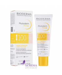 Біодерма Фотодерм Сонцезахисний тонуючий флюїд Bioderma Photoderm Max Very Light SPF100+, 40 мл