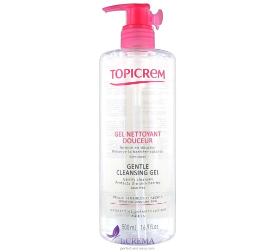 Topicrem Ультразволожувальний та очищувальний гель Топікрем Ultra-Hydratant Gel Douche, 500 мл