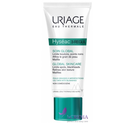 Урьяж Ісеак Глобальний догляд для проблемної шкіри Uriage Hyseac 3-Regul, 40 мл
