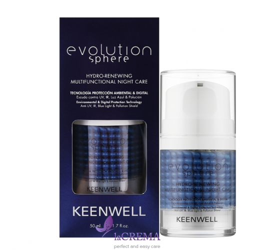 Keenwell Evolution Зволожуючий оновлюючий нічний мультифункціональний комплекс, 80 мл