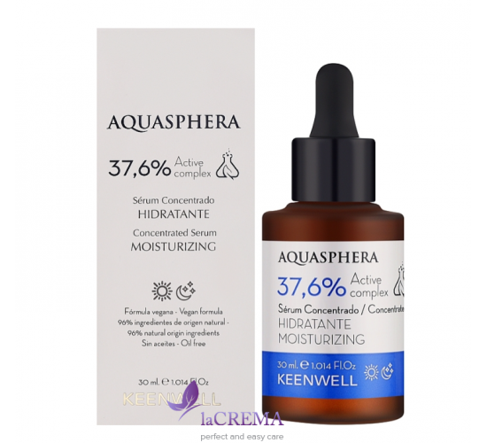 Keenwell Aquasphera Зволожуюча сироватка-концентрат 37,6% Active Complex, 30 мл