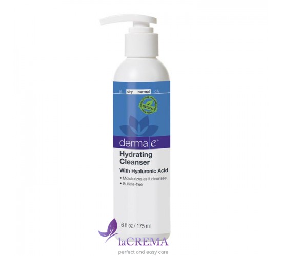 Derma E Hydrating Средство для умывания с гиалуроновой кислотой, 175 мл