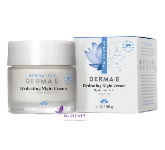 Derma E Hydrating Увлажняющий ночной крем с гиалуроновой кислотой, 56 г