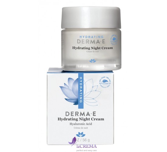 Derma E Hydrating Увлажняющий ночной крем с гиалуроновой кислотой, 56 г