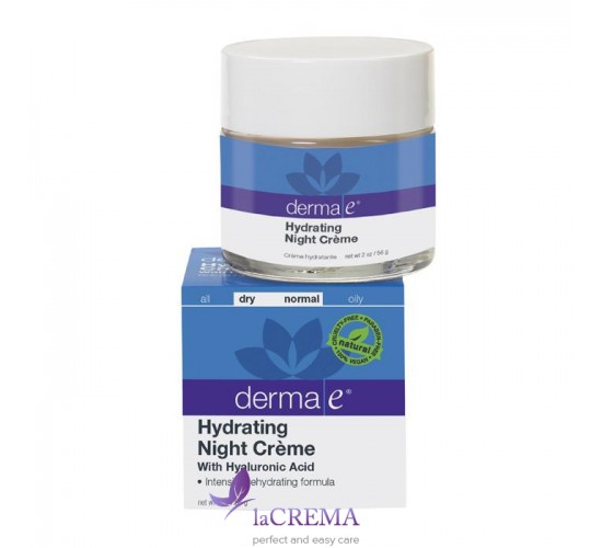 Derma E Hydrating Увлажняющий ночной крем с гиалуроновой кислотой, 56 г