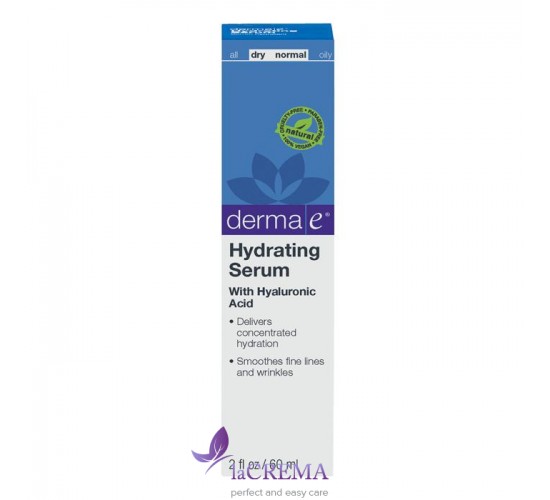 Derma E Hydrating Увлажняющая сыворотка с гиалуроновой кислотой, 60 мл