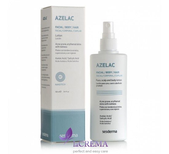 Sesderma Azelac Лосьйон для обличчя та тіла проти висипань, 100 мл
