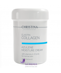 Christina Крем азелуновий Еластин, колаген, вітамін A,E&HA Elastin Collagen Azulene Moisture Cream
