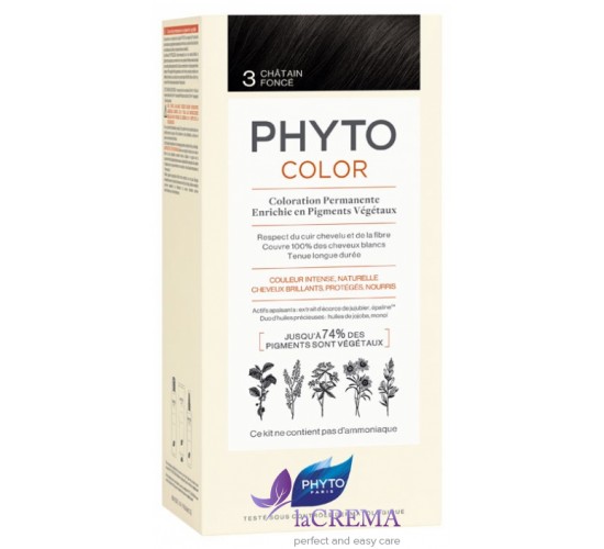 Фіто Фарба для волосся Фітоколор - Phyto Phytocolor №3