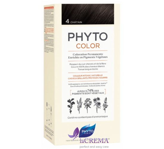 Фіто Фарба для волосся Фітоколор - Phyto Phytocolor №4