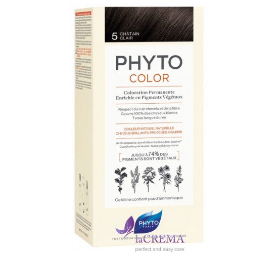 Фіто Фарба для волосся Фітоколор - Phyto Phytocolor №5