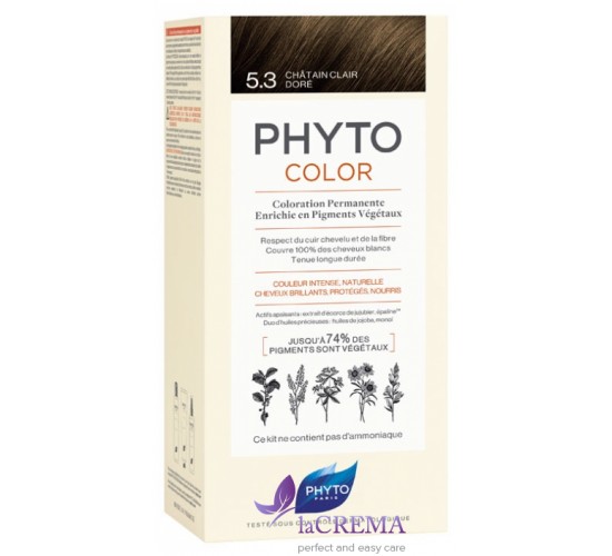 Фіто Фарба для волосся Фітоколор - Phyto Phytocolor №5.3