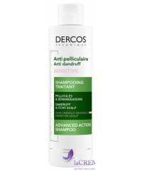 Віші Деркос Шампунь проти лупи Vichy Dercos Anti-Dandruff  Sensitive, 200 мл