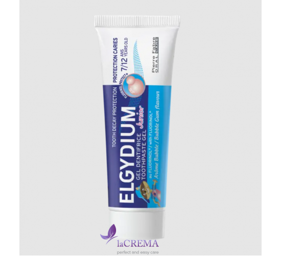 Elgydium Junior Зубна дитяча паста з фтором 7-12 років, гумка, 50 мл