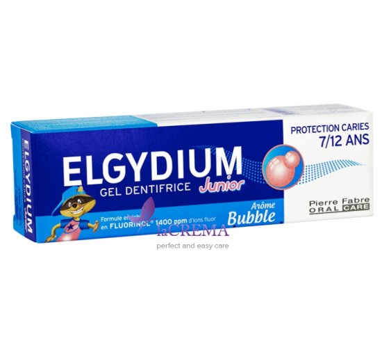 Elgydium Junior Зубна дитяча паста з фтором 7-12 років, гумка, 50 мл