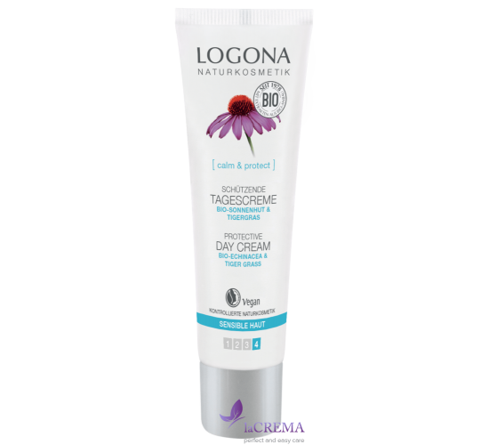 Logona БИО Крем для лица дневной защитный Эхинацея, 30 мл