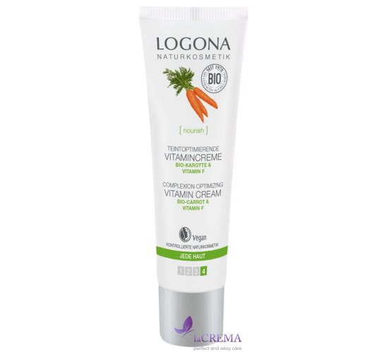 Logona БИО Крем витаминный для увлажнения и упругости 