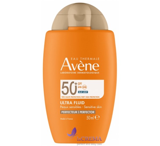 Авен Сонцезахисний тонуючий ультра легкий флюїд SPF50+ Avene Ultra Fluid Perfecteur, 50 мл