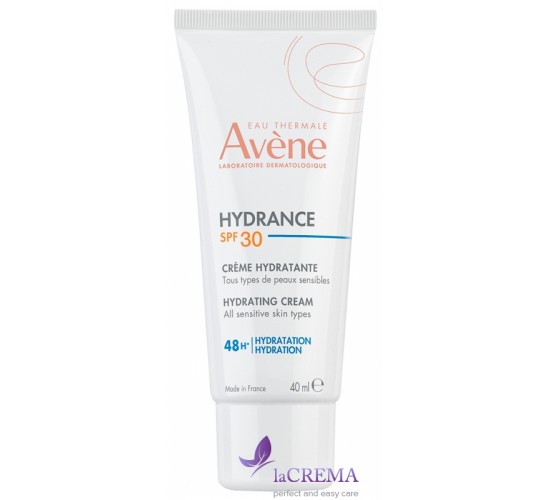 Авен Гідранс Зволожувальний денний крем 48H SPF30 Avene Hydrance, 40 мл
