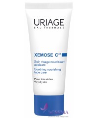 Урьяж Ксемоз Крем для сухої та атопічної шкіри обличчя Uriage Xemose C8+, 40 мл