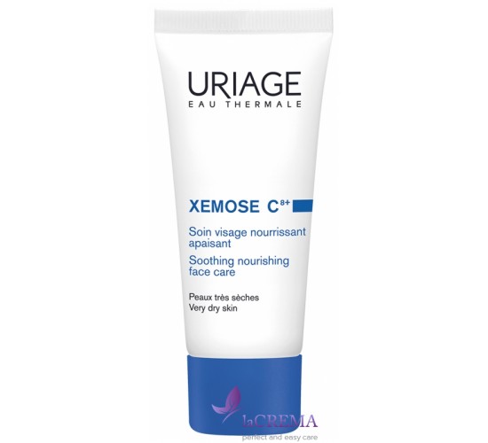 Урьяж Ксемоз Крем для сухої та атопічної шкіри обличчя Uriage Xemose C8+, 40 мл