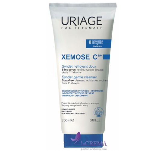 Урьяж Ксемоз Синдет C8+ Очищувальний гель для сухої шкіри Uriage XemoseC8+ Syndet, 200 мл