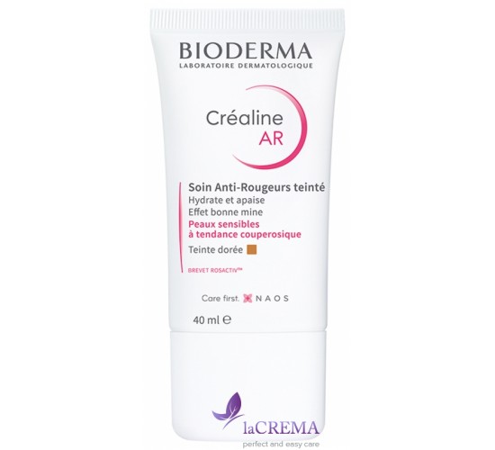 Біодерма Креалайн AR Крем проти почервонінь тонуючий - Bioderma Crealine, 40 мл