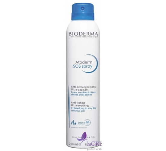 Біодерма Атодерм SOS Миттєвий спрей проти подразнень - Bioderma Atoderm SOS Spray, 200 мл