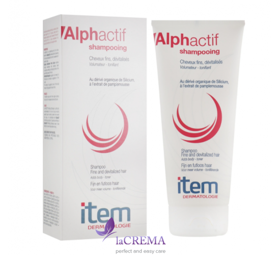 Ітем  Альфактив Шампунь для тонкого і безжиттєвого волосся Item Alphactif, 200 мл