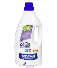 SODASAN Жидкое средство Color-Lavender для стирки цветных и черных вещей, 1,5 л