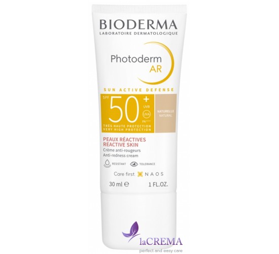 Біодерма Фотодерм Сонцезахисний тонуючий крем проти почервонінь Bioderma Photoderm AR, 30 мл