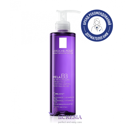 La Roche-Posay Mela B3 Очищувальний гель-мікропілінг Micro-Peeling Gel, 200 мл
