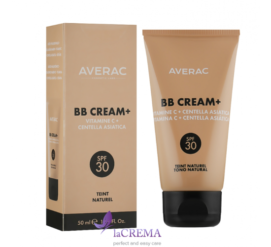 Аверак Сонцезахисний ВВ крем для обличчя Averac Solar BB Cream + SPF 30, 50 мл