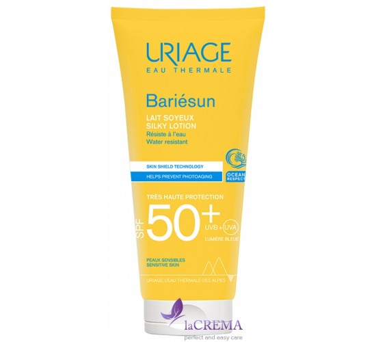 Урьяж Бар'єсан Сонцезахисне молочко для тіла Uriage Bariesun SPF 50+, 100 мл