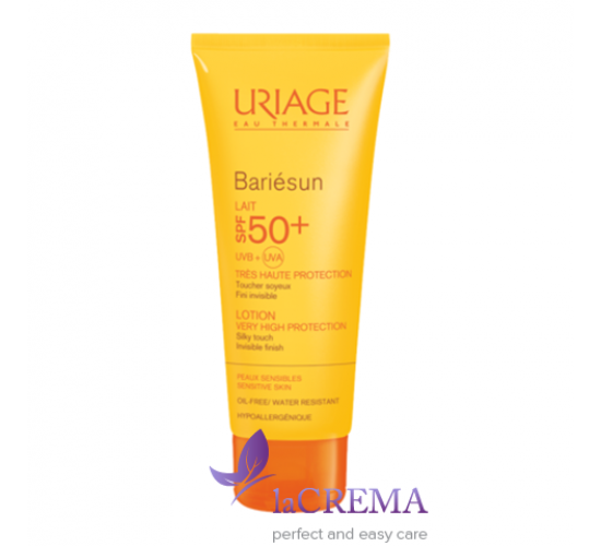 Урьяж Бар'єсан Сонцезахисне молочко для тіла Uriage Bariesun SPF 50+, 100 мл